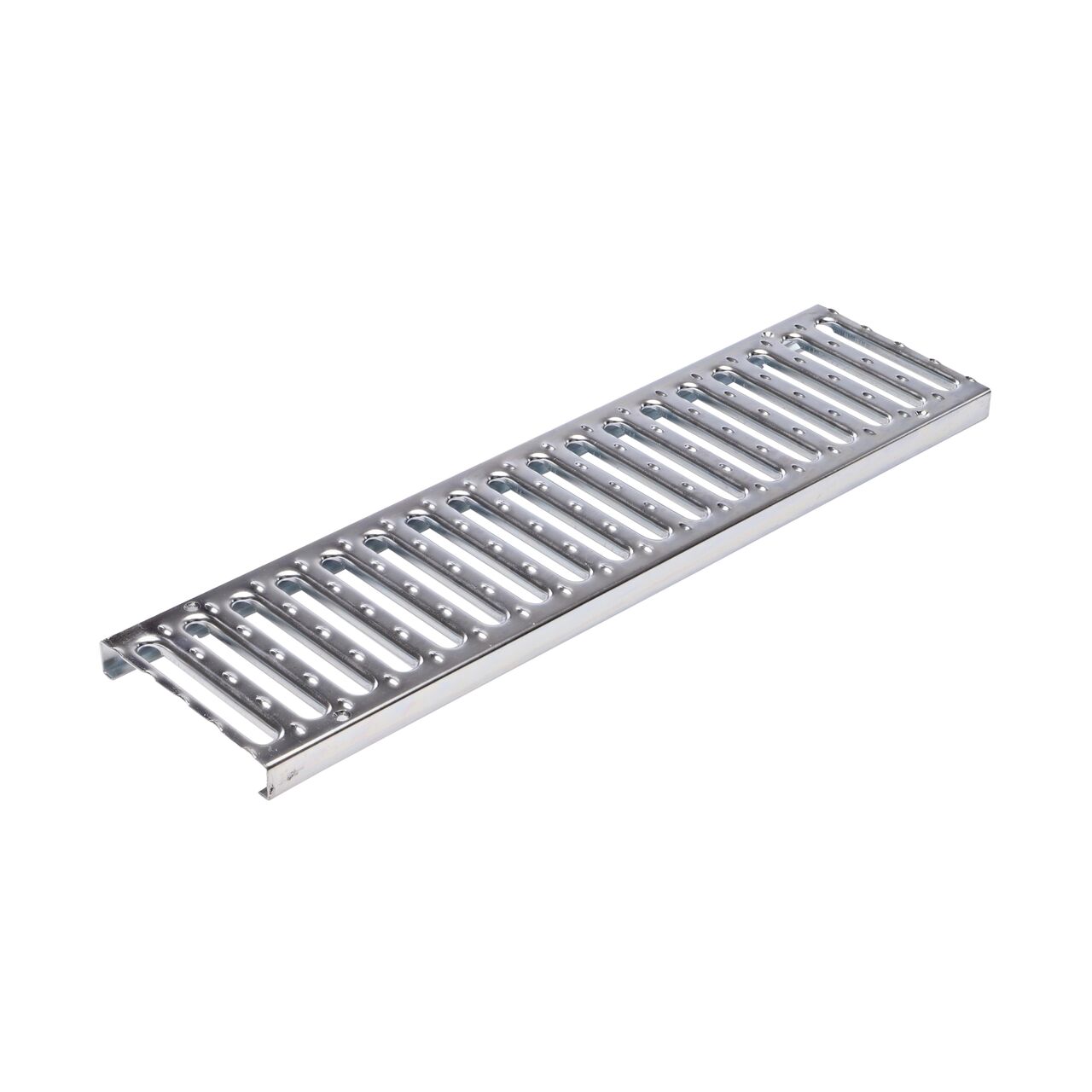 NDS 5 in. Pro Series Channel Drain Grate, Galvanized Steel (NDS 824)
