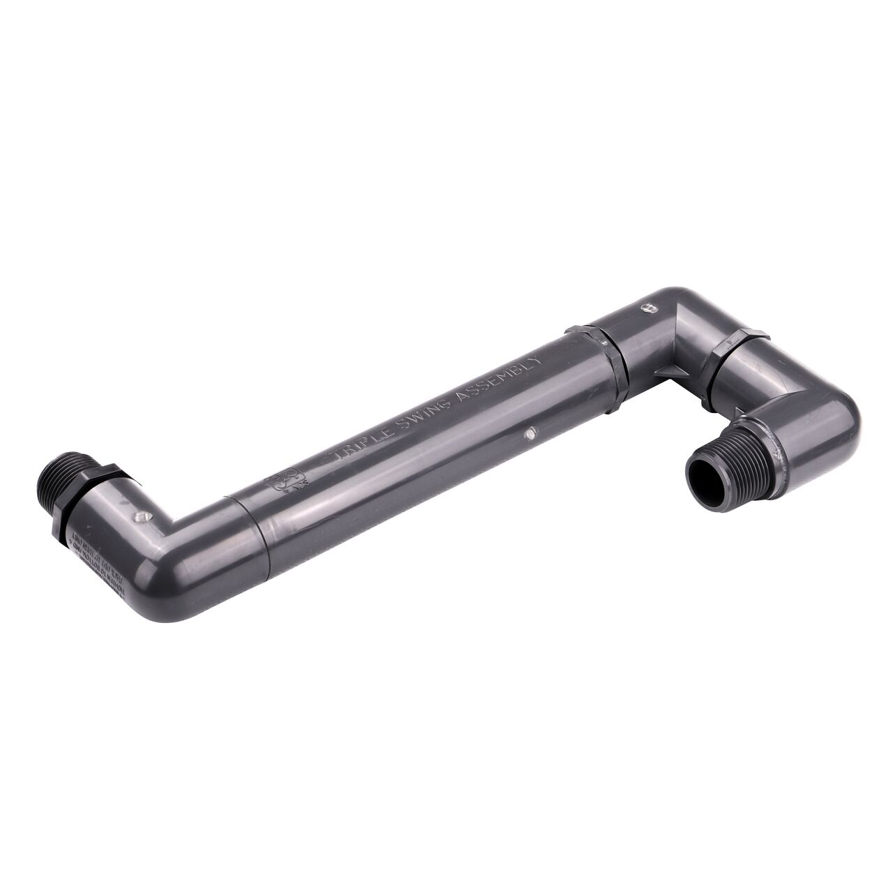 NDS PVC Triple Swing Joints Assembly, Sch. 80 1 in. MPT is engineered for ease of installation, durability, and performance (NDS TSA-1000-TT)