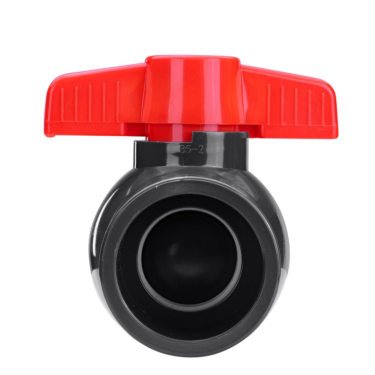 NDS 1-1/2 in. PVC IPS Ball Valve has a handle to easily rotate the ball and close off pipelines which is perfect for pool and spa, irrigation, and plumbing installations (NDS E1610-15)