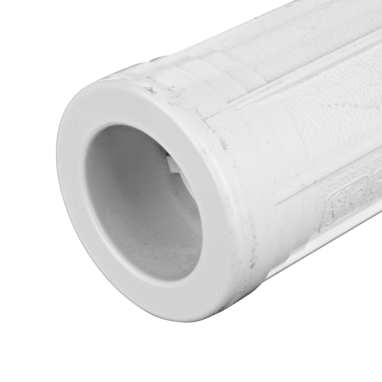 Closeup view of the 3/4 inch slip end with Patented Grip-Lock technology and Easy-Grip handle on the Pro-Span 3/4 in. Expansion Repair Coupling (118-07)