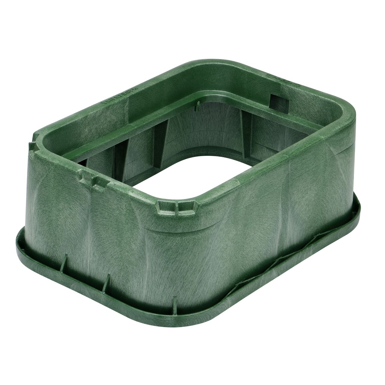 The NDS 14 X 19 in. Rectangular Standard Series Valve Box Extension is a 6-3/4 in. High Green Box that protects and conceals components (NDS 114-6)