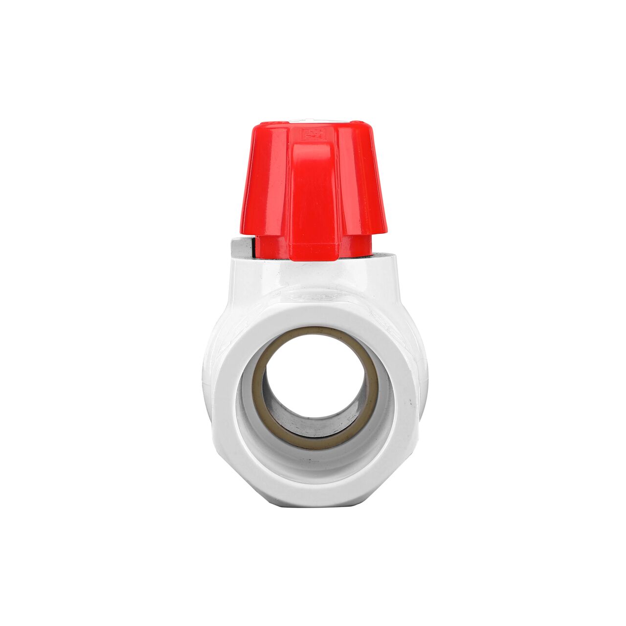 The NDS 3/4 in. PVC IPS Ball Valve is made of durable material and works with most PVC pipe to transport water and prevent backflow of contaminated water in pressurized systems (NDS E1410-07)