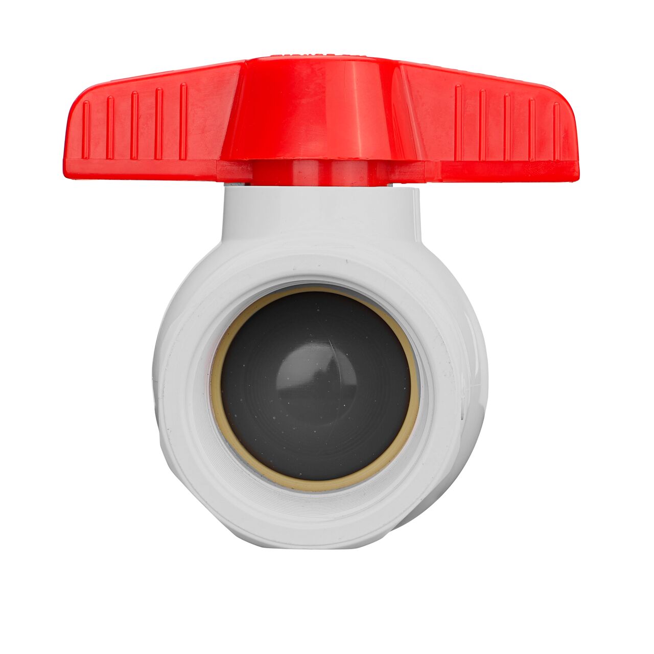 NDS 2 in. PVC IPS Ball Valve have a handle to easily rotate the ball and close off pipelines which is perfect for pool and spa, irrigation, and plumbing installations (NDS E1420-20)