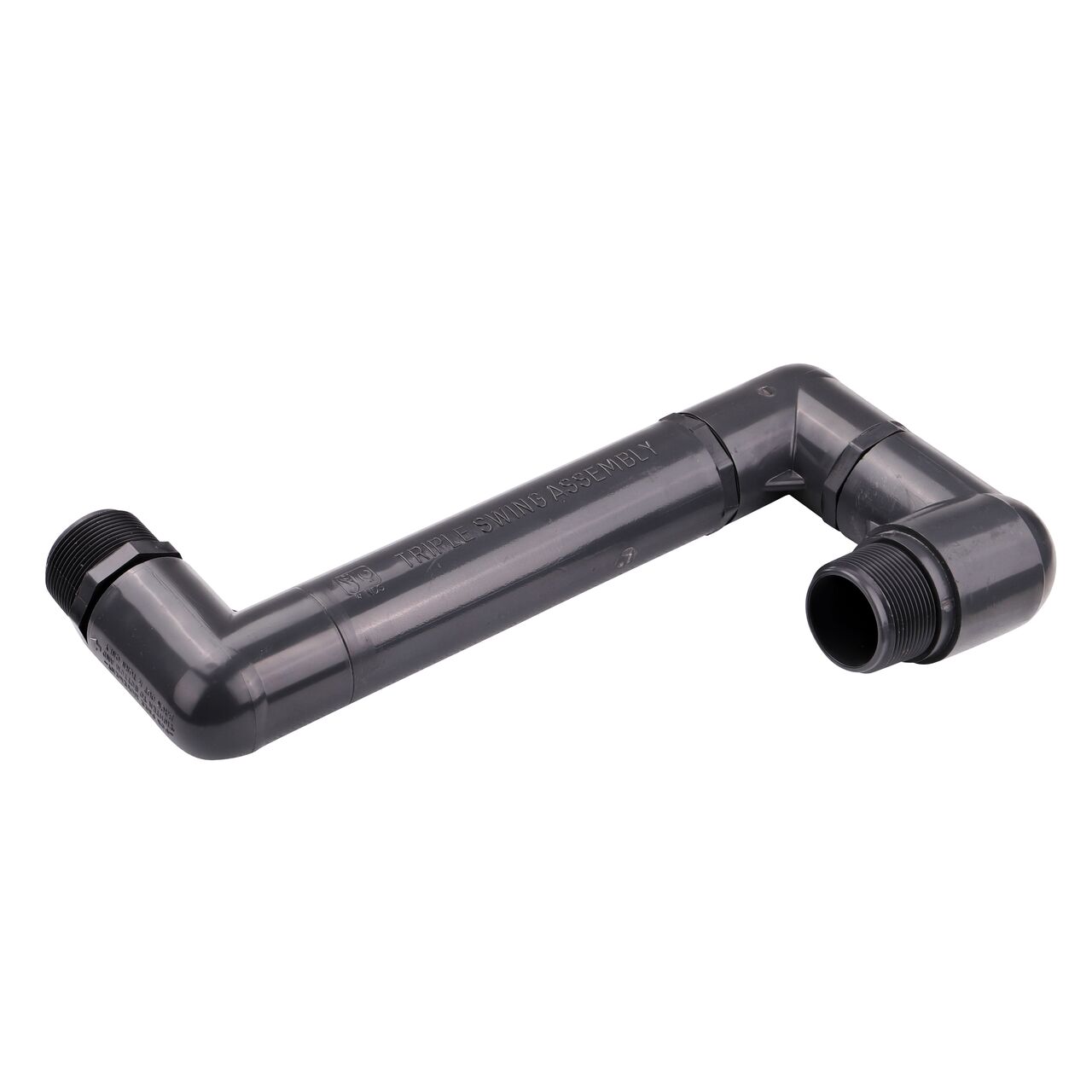 NDS PVC Triple Swing Joints Assembly, Sch. 80 1-1/2 in. MPT is engineered for ease of installation, durability, and performance (NDS TSA-1500-TT)