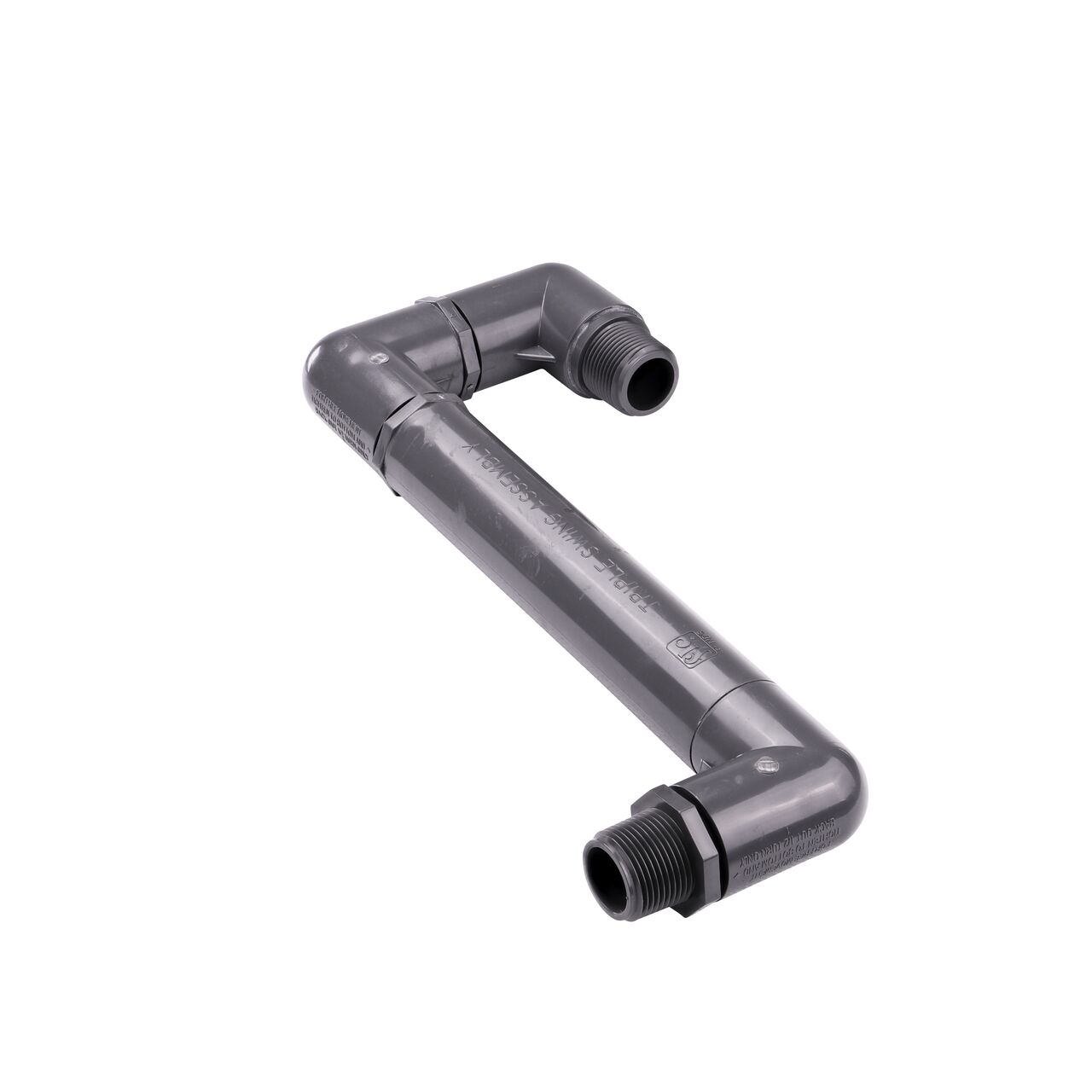 NDS PVC Triple Swing Joints Assembly, Sch. 80 1 in. MPT allows movement for easier sprinkler placement or relocation (NDS TSA-1000-TT)