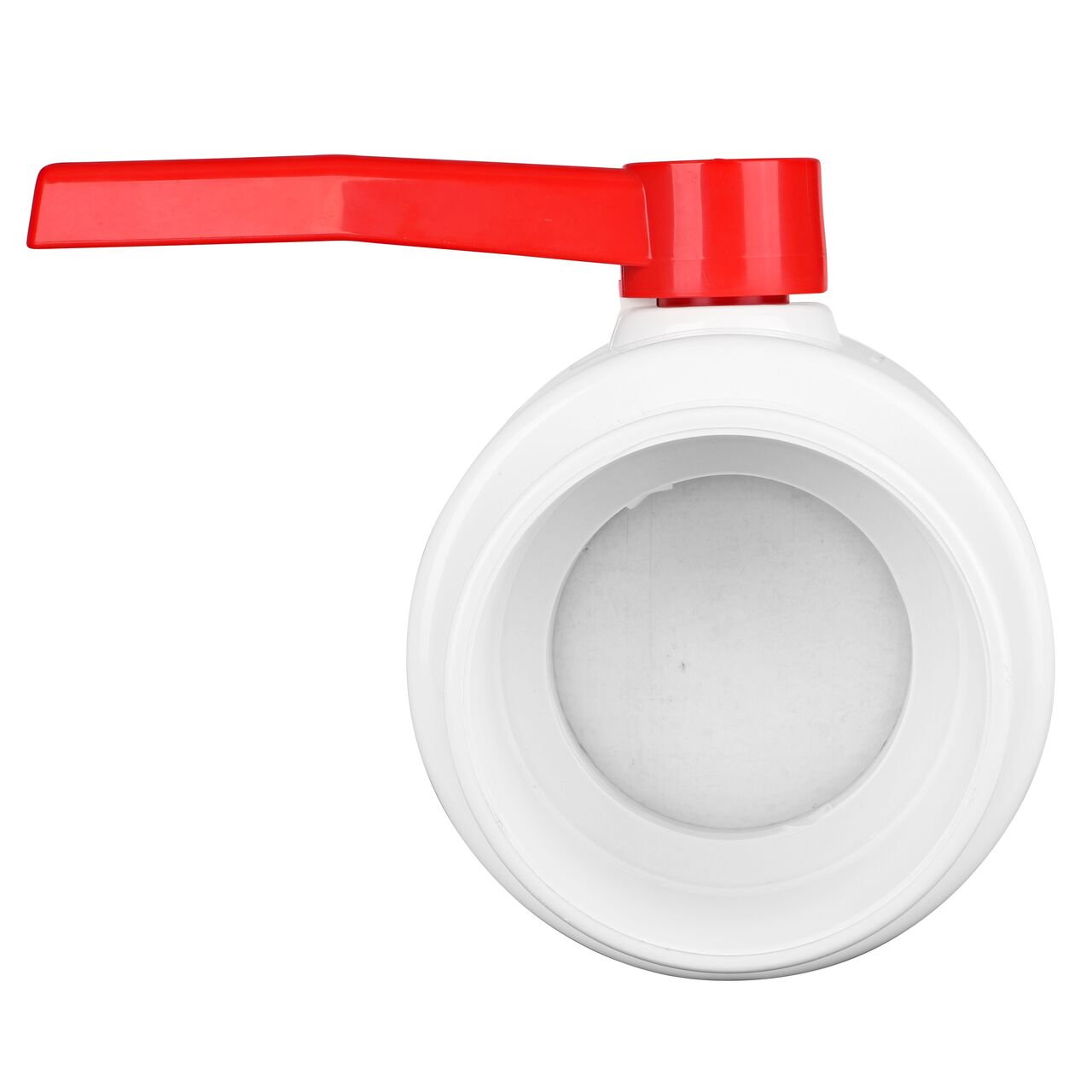 NDS 6 in. PVC CTS Ball Valve have a handle to easily rotate the ball and close off pipelines which is perfect for pool and spa, irrigation, and plumbing installations (NDS E1310-60)