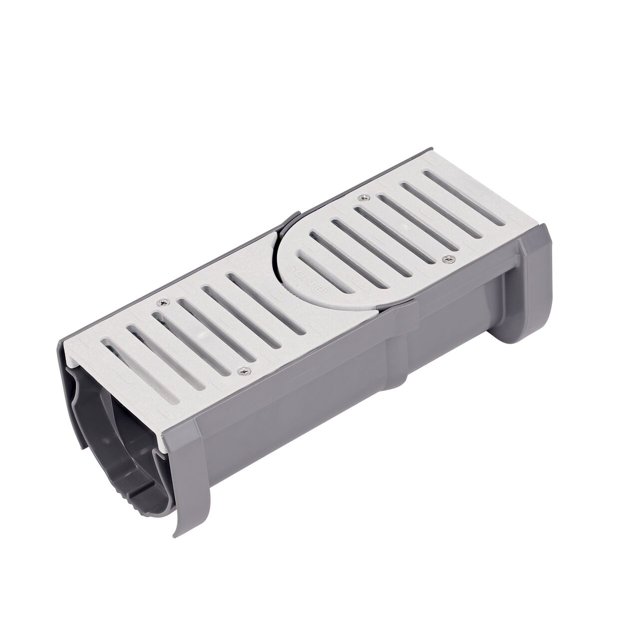 The NDS Spee-D® Contour™ Channel Drain Start & End Kit (NDS 400-ACSE-WH) make natural curves in your channel drain system that are quick and easy to install along irregular or curved hardscapes