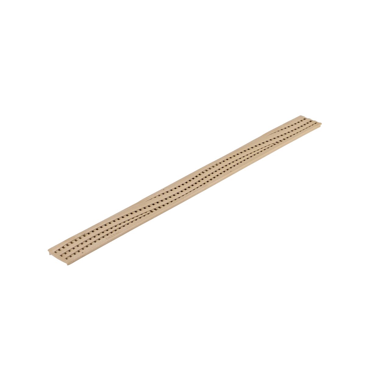 Decorative Wave Sand Plastic Mini Channel™ Drain Grate (NDS 555S)