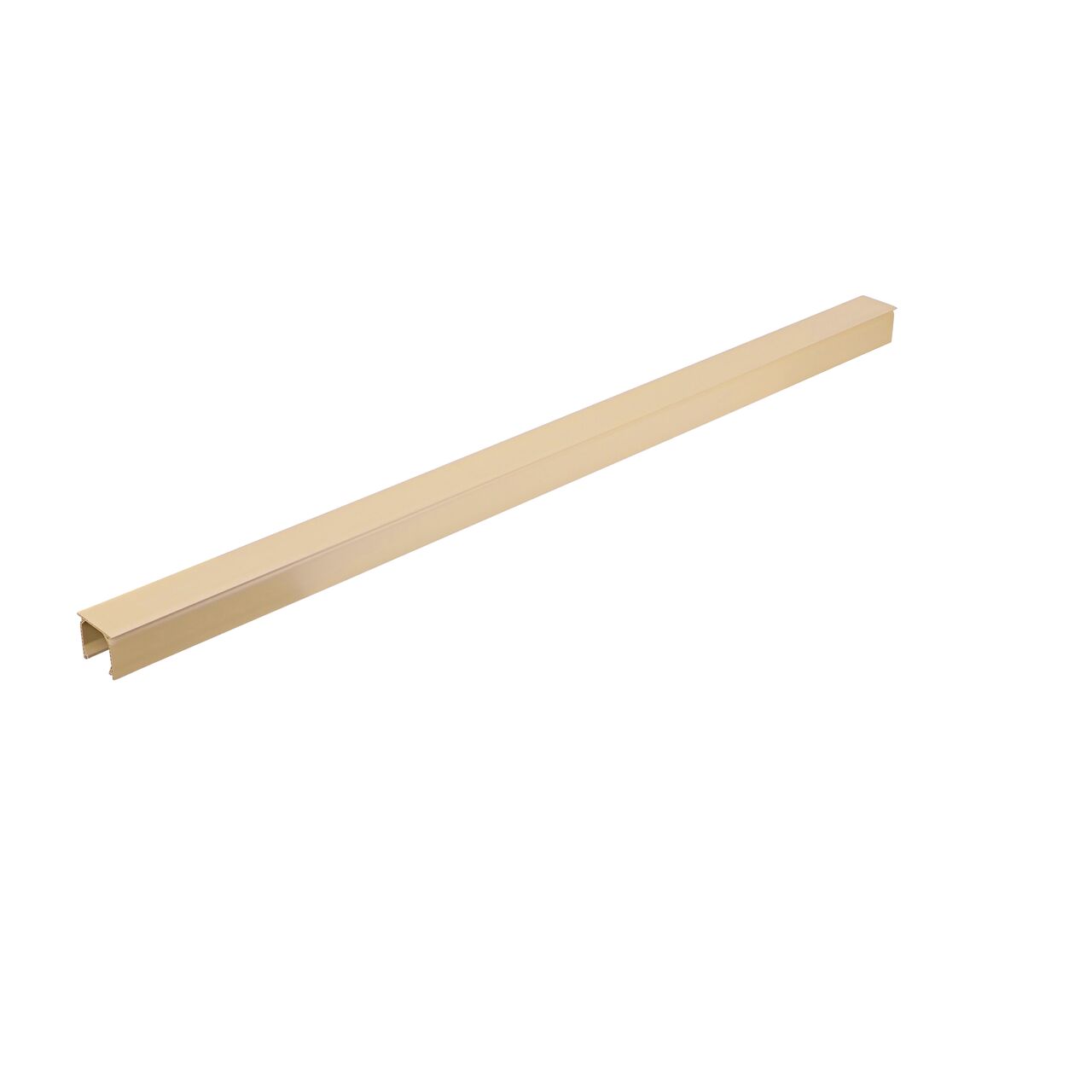 Underside of the NDS Sand 3-1/16 in. wide X 6 ft. long Mini Channel™ Drain (NDS 500S)