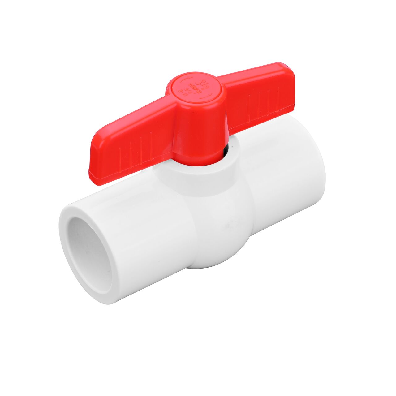 NDS 3/4 in. PVC CTS Ball Valve is a leak-resistant valve that connects two 3/4 in. Sch. 40 pipes in an irrigation or other pressurized system and prevents the backflow of water (NDS E1310-07)