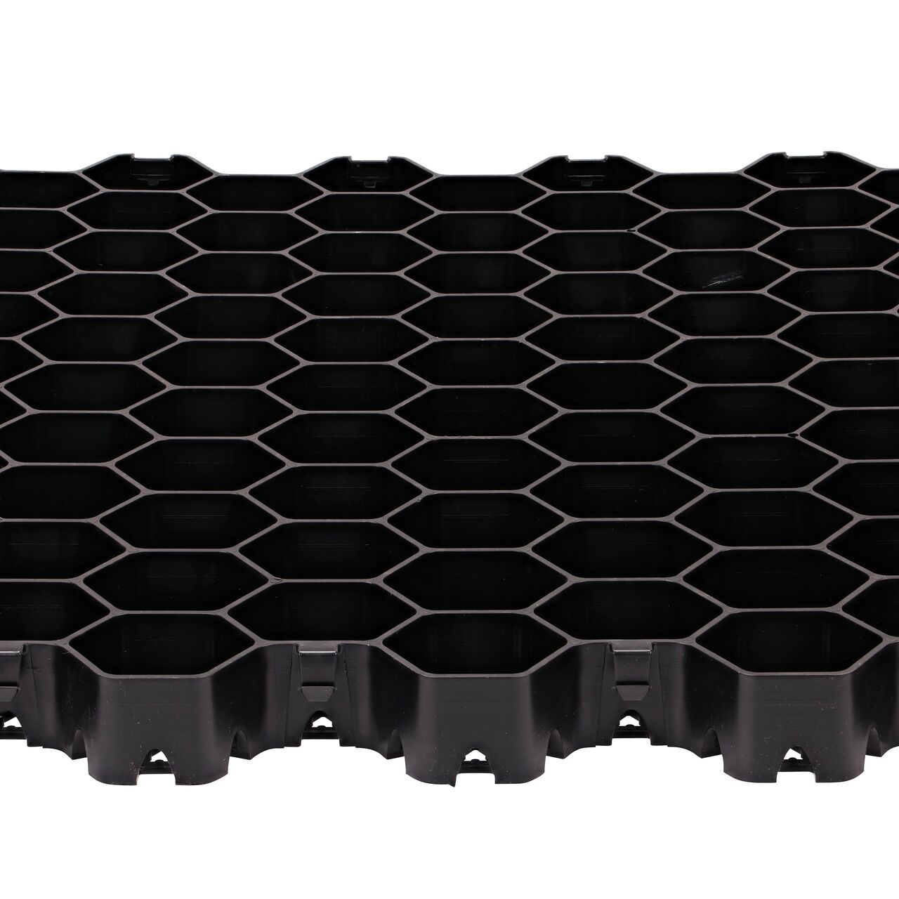 NDS Tufftrack™ Grass Paver (NDS TT-24) hook side of the Tongue-and-groove locking system which provides exceptional stability, longevity, and ease of assembly