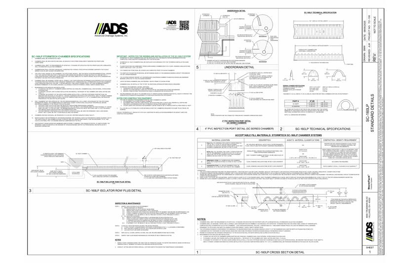 SC-160LP StormTech Full Detail Sheet
