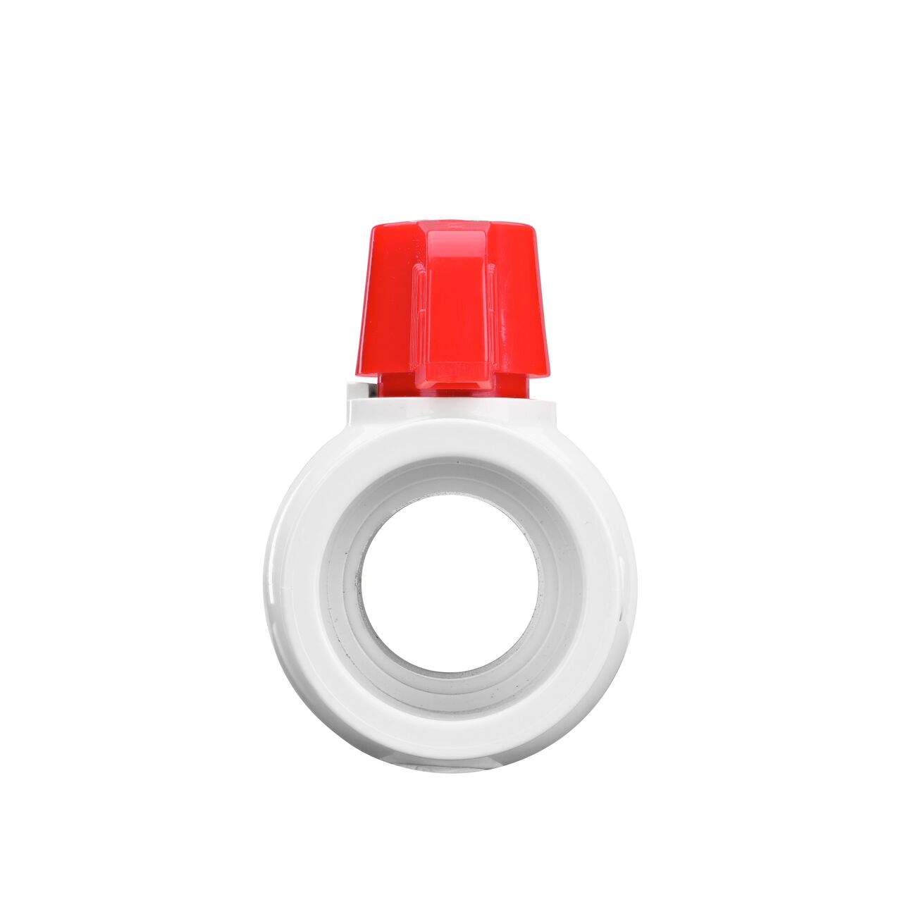 NDS 1-1/2 in. CPVC CTS Ball Valve direct water flow one-way through pipes when the ball valve opens that is perfect for pool and spa, irrigation, and plumbing installations (NDS C1310-15)