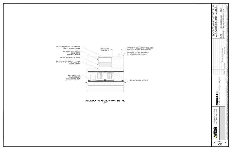Aquabox Half Inspection Port