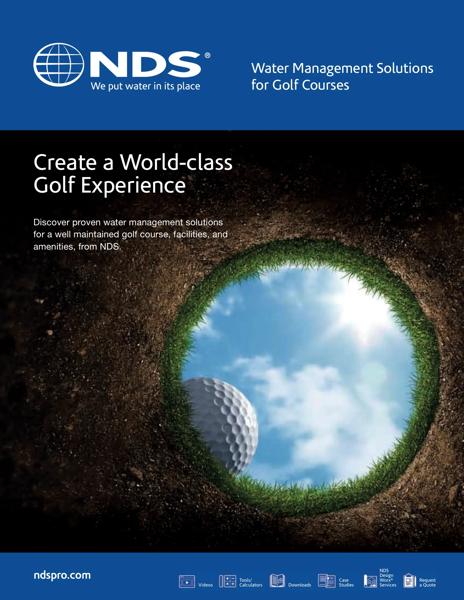 NDS Water Management Solutions for Golf Courses Brochure