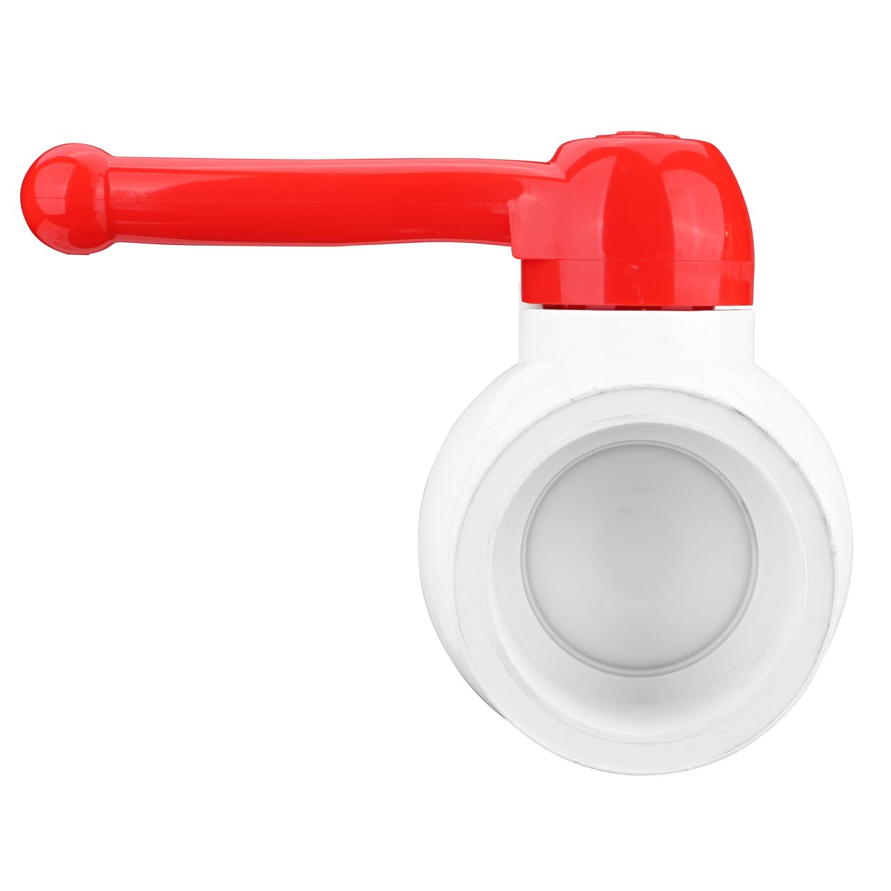 NDS 2-1/2 in. PVC CTS Ball Valve have a handle to easily rotate the ball and close off pipelines which is perfect for pool and spa, irrigation, and plumbing installations (NDS E1310-25)