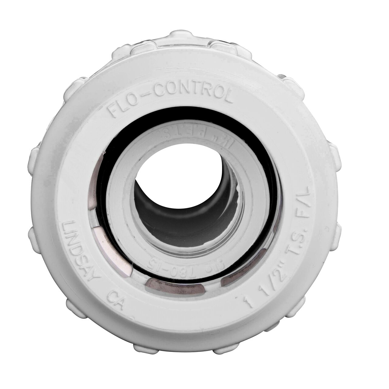 Steel Gripper and EPDM O-Ring provides a leak proof connection on the NDS Flo-Lock Gripper 1 1/2 in. to 1 1/4 in. Reducer Coupling (NDS 710-15)