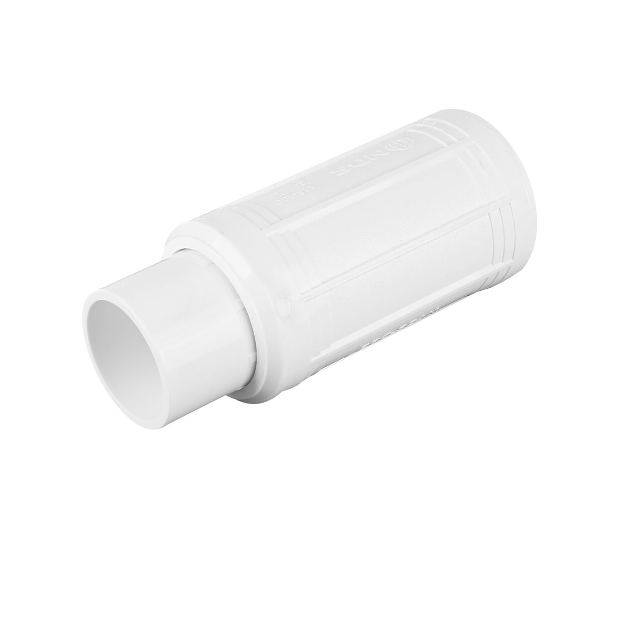 The compact design of the compact Pro-span 2 in. expansion repair coupling (NDS 118-20C) minimizes excavation around the damaged pipe.