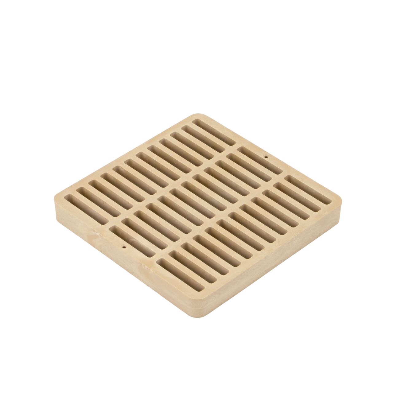 Hero Shot of Sand Plastic 9 in. Square Catch Basin Drain Grate (NDS 999S)