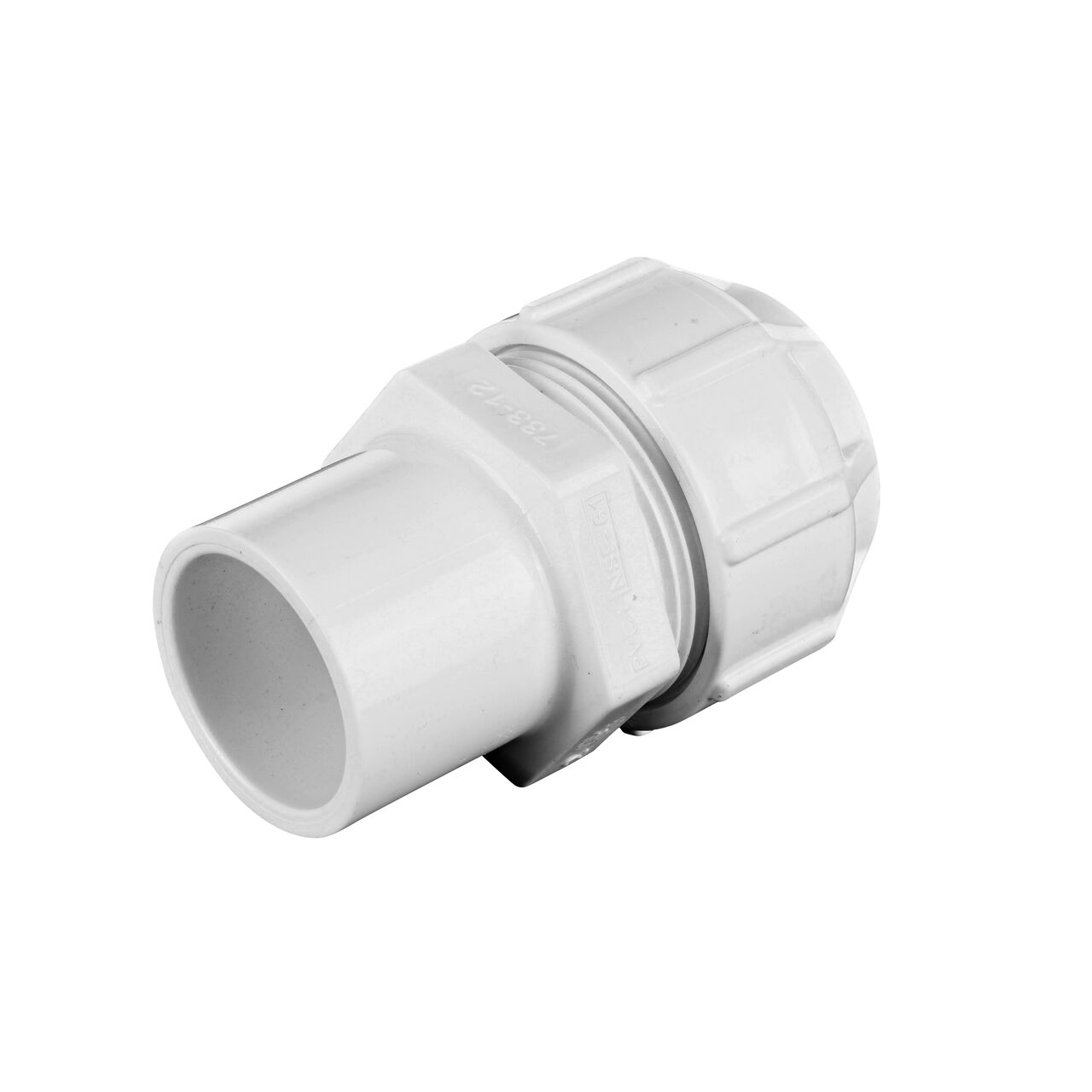 Threaded FPT connection end on the NDS 1 1/4 in. IPS Spigot X SDR-9 CTS Flo-Lock™ Gripper Adapter (NDS 733-12)