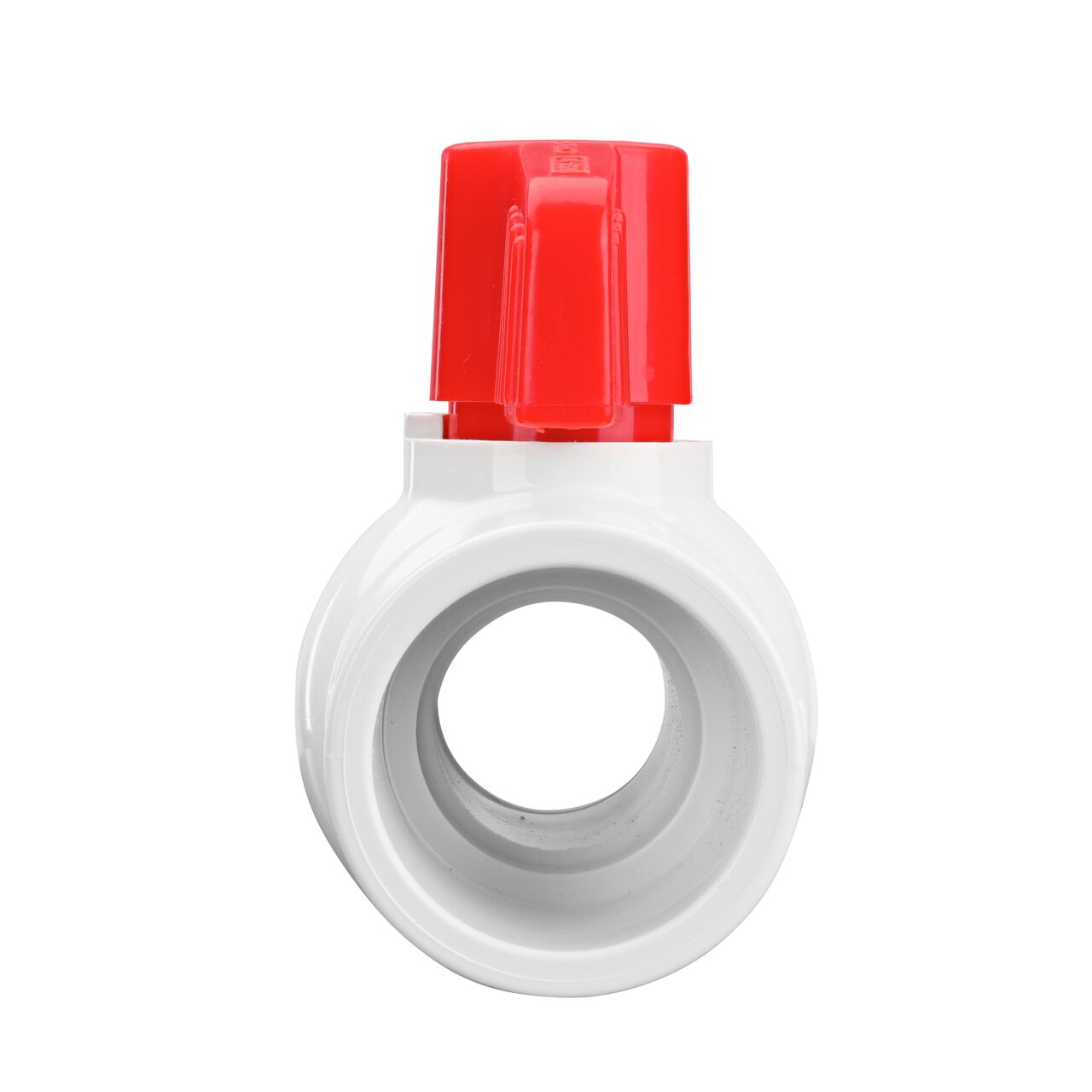 NDS 1-1/4 in. CPVC CTS Ball Valve direct water flow one-way through pipes when the ball valve opens that is perfect for pool and spa, irrigation, and plumbing installations (NDS C1310-12)