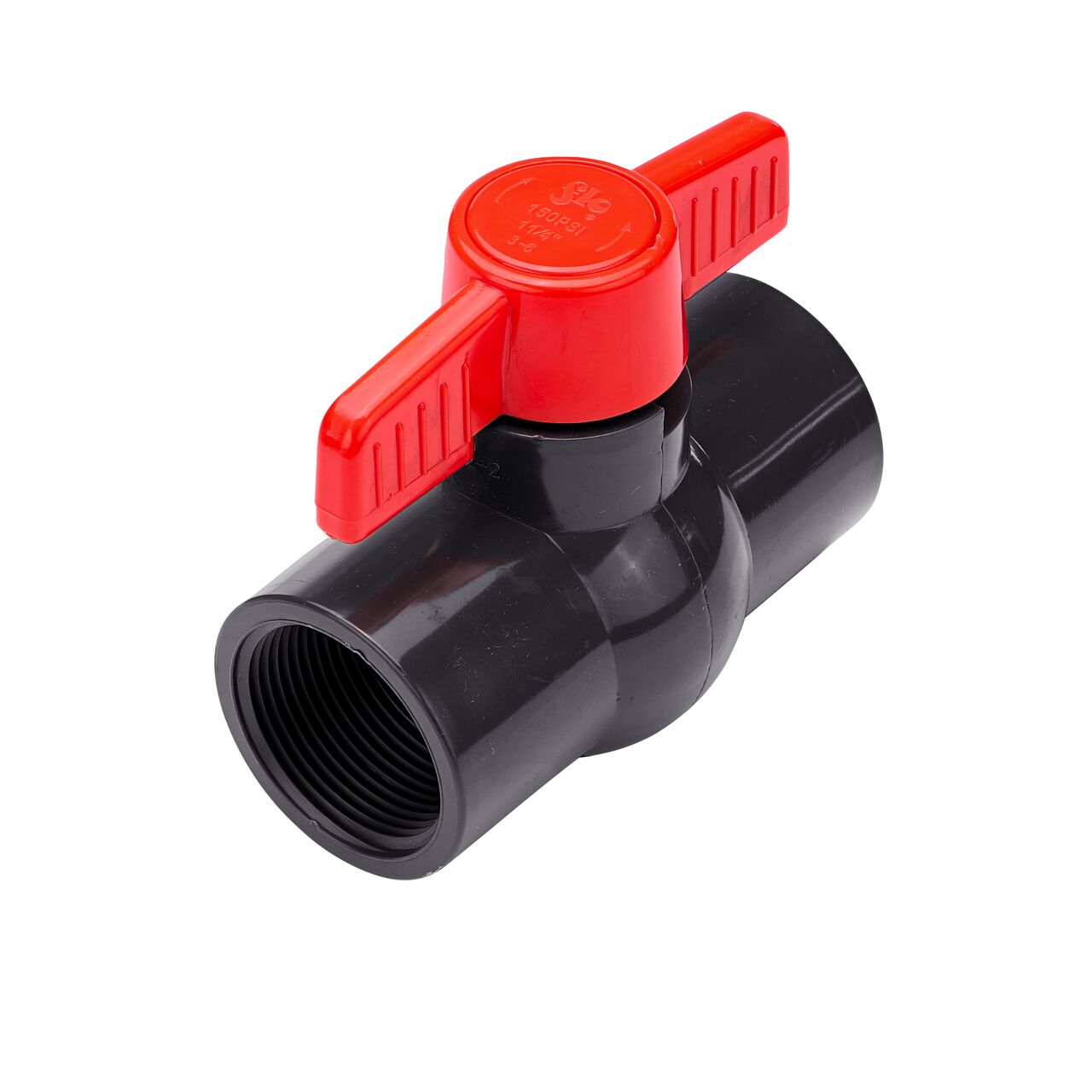 Add a shut off point in your system with the NDS 1-1/4 in. PVC IPS Ball Valve with FPT connections (NDS E1620-12)
