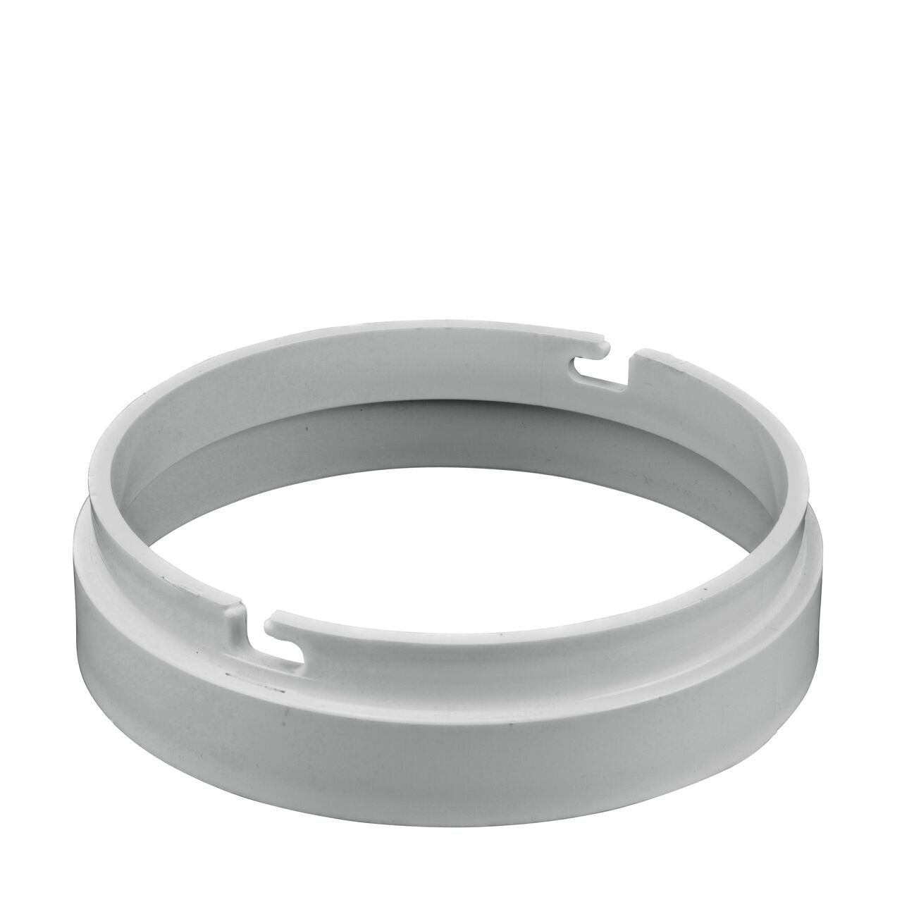 The collar secures the access riser to the access cap on the NDS 3 in. White PVC Backwater Valve with Riser and Cover (NDS 375PR)