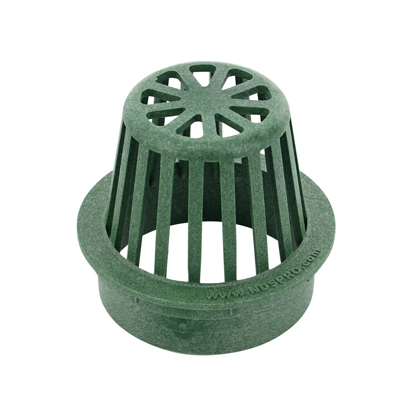 NDS 4 in. Atrium Grate, made of green plastic (NDS 75*, NDS 75)