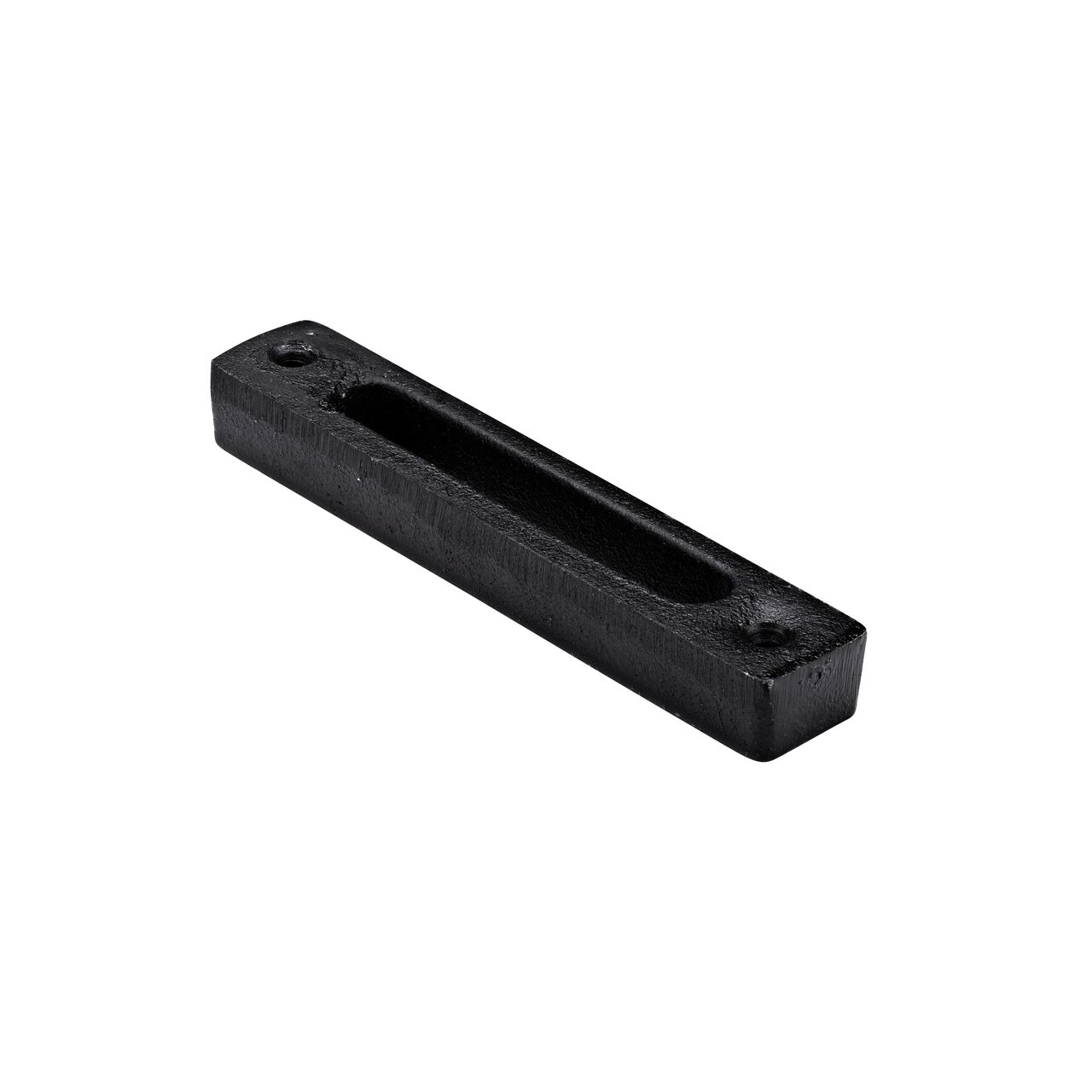 The Ductile Iron Slotted Design Dura Slope™ Channel Drain EZ-Track™ Radius Coupling Grate (NDS DS-232MG) fits on any Dura Slope Channel Drain EZ-Track Radius Coupling
