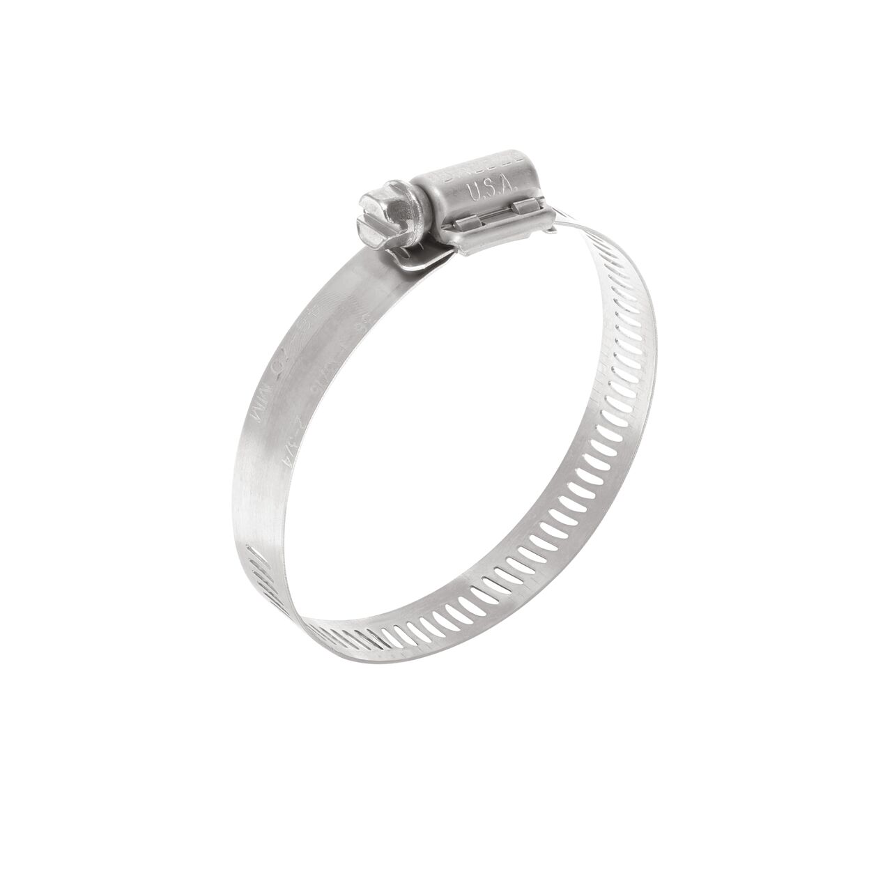 The NDS SAE 36 Worm Drive Hose Clamp with 1/2 in band width (NDS 64036H) reduces hose corrosion and system issues
