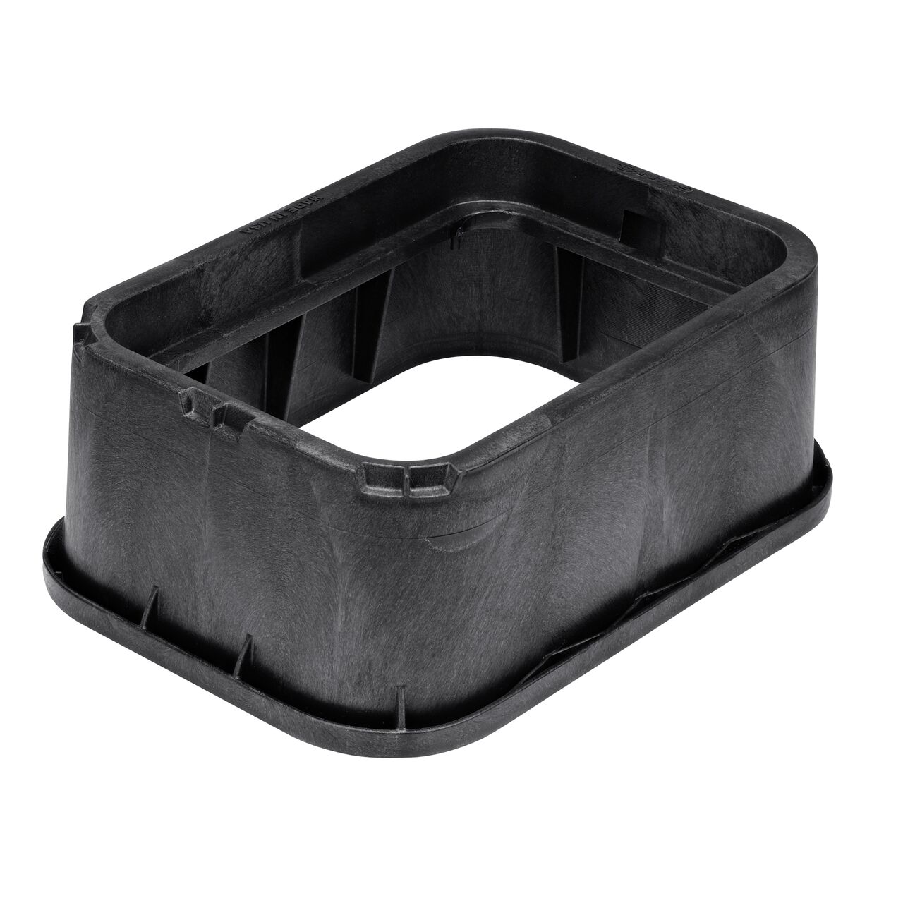 The NDS 14 X 19 in. Rectangular Standard Series Valve Box Extension is an 6-3/4 in. high black Box that protects and conceals components (NDS 113-6)