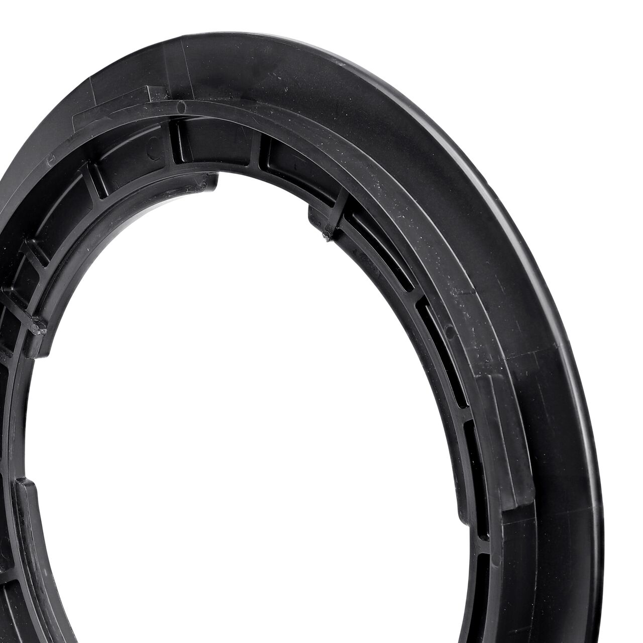 Closeup of the front side of the NDS Outlet Reducer Ring (NDS 1890)