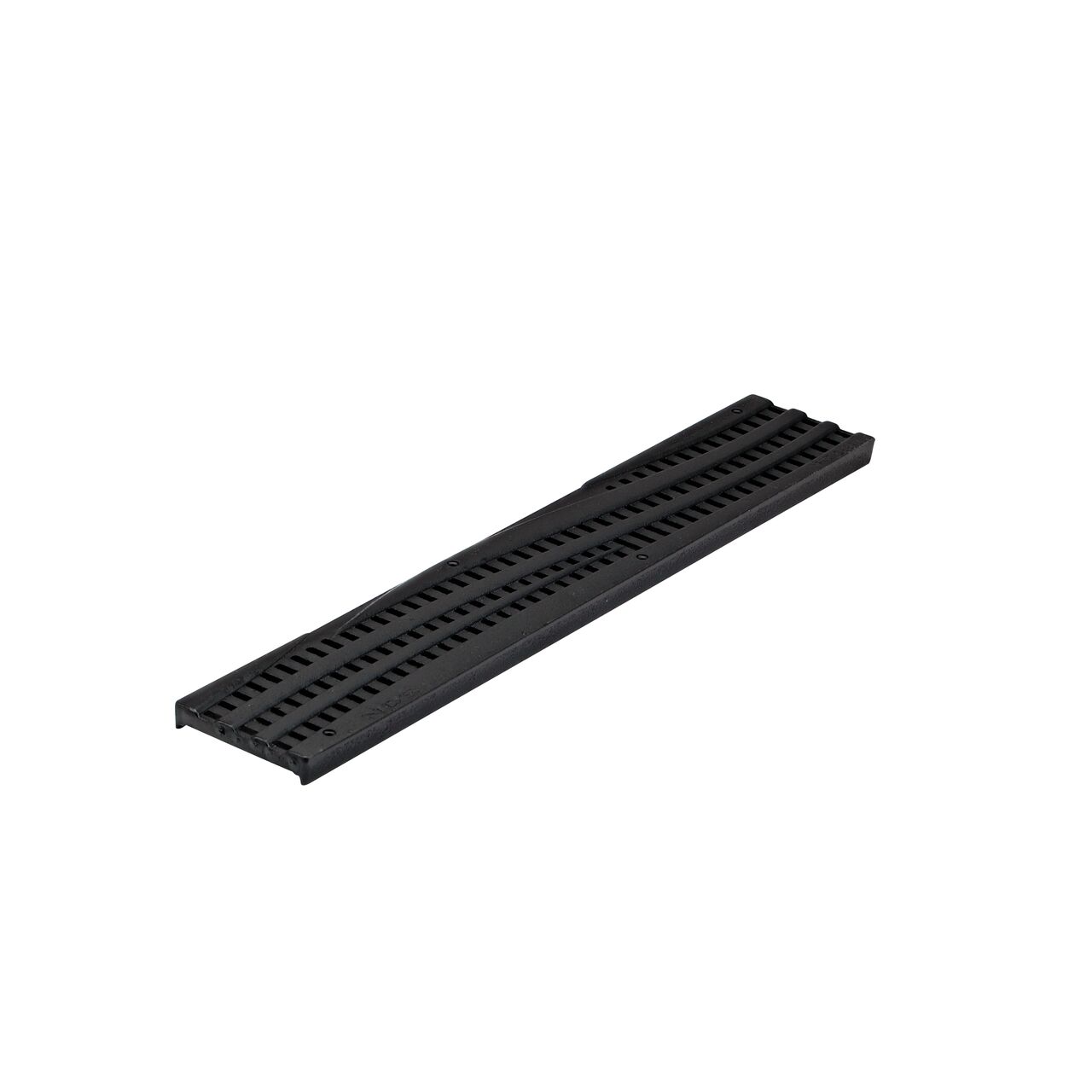 NDS Spee-D® Channel Drain Grate in Cast Iron Decorative Wave Design fits Spee-D Channel Drain (NDS 253CI)