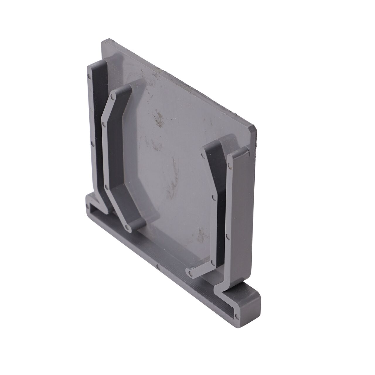 The NDS Mini Channel Drain End Cap slips on securely to the end of the NDS Mini Channel Drain with Mini Channel Grate installed to stop the flow of water in your drainage system (NDS 547)