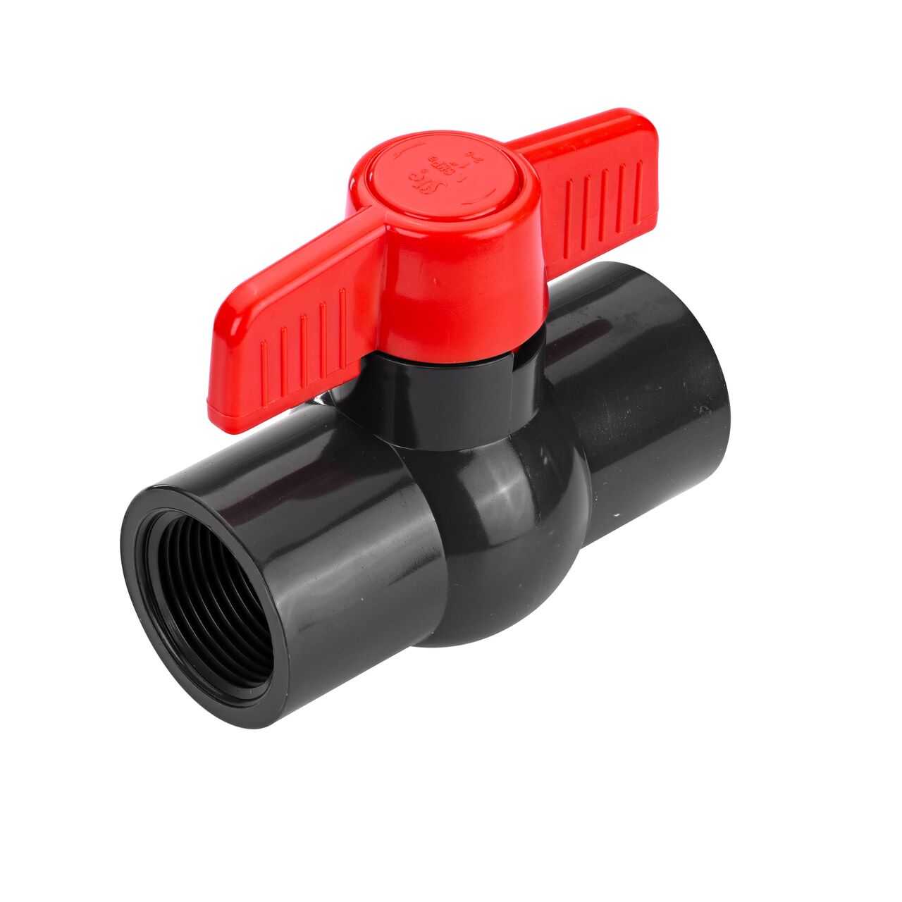 NDS PVC IPS Ball Valve is leak-resistant valve connects two 1 in. FPT Sch. 40 pipe ends in an irrigation or other pressurized system and prevents the backflow of water (NDS E1620-10)