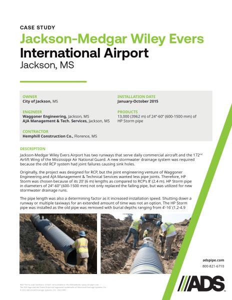 Jackson-Medgar Wiley Evers International Airport (Jackson, MS) Case Study