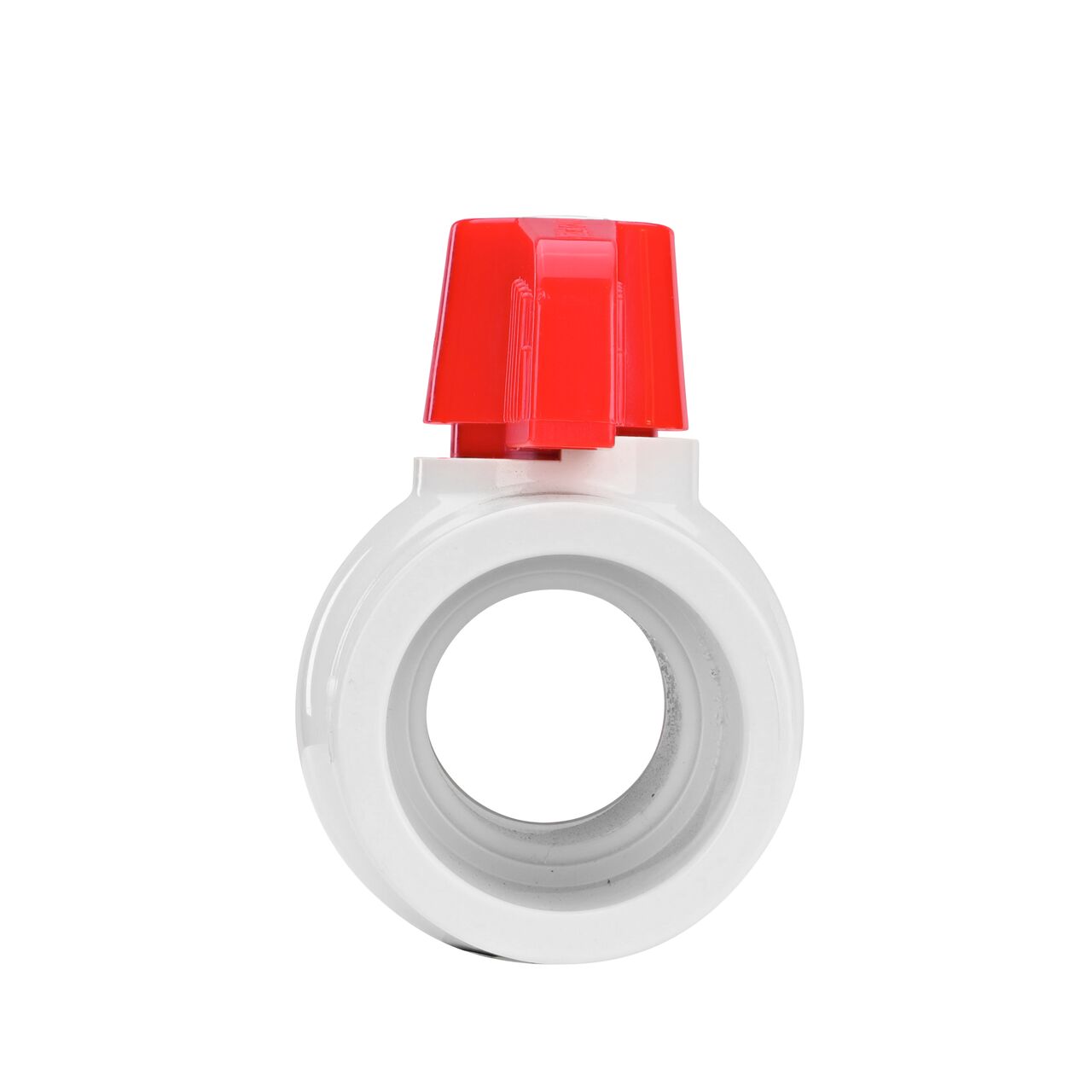 The NDS 1-1/2 in. CPVC CTS Ball Valve is made of durable material and works with most CPVC pipe to transport water and prevent backflow of contaminated water in pressurized systems (NDS C1310-15)