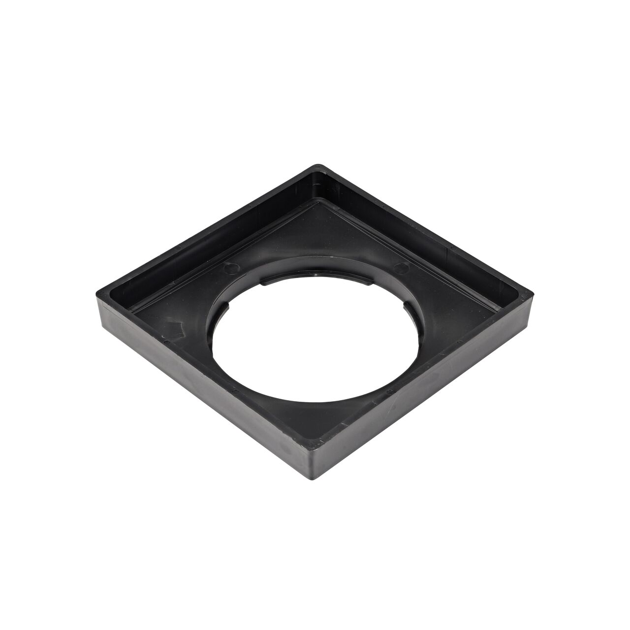 Hero Shot of 9 in. Square Low-Profile Adapter which fits 3 in. to 8 in. drain pipes (NDS 930)