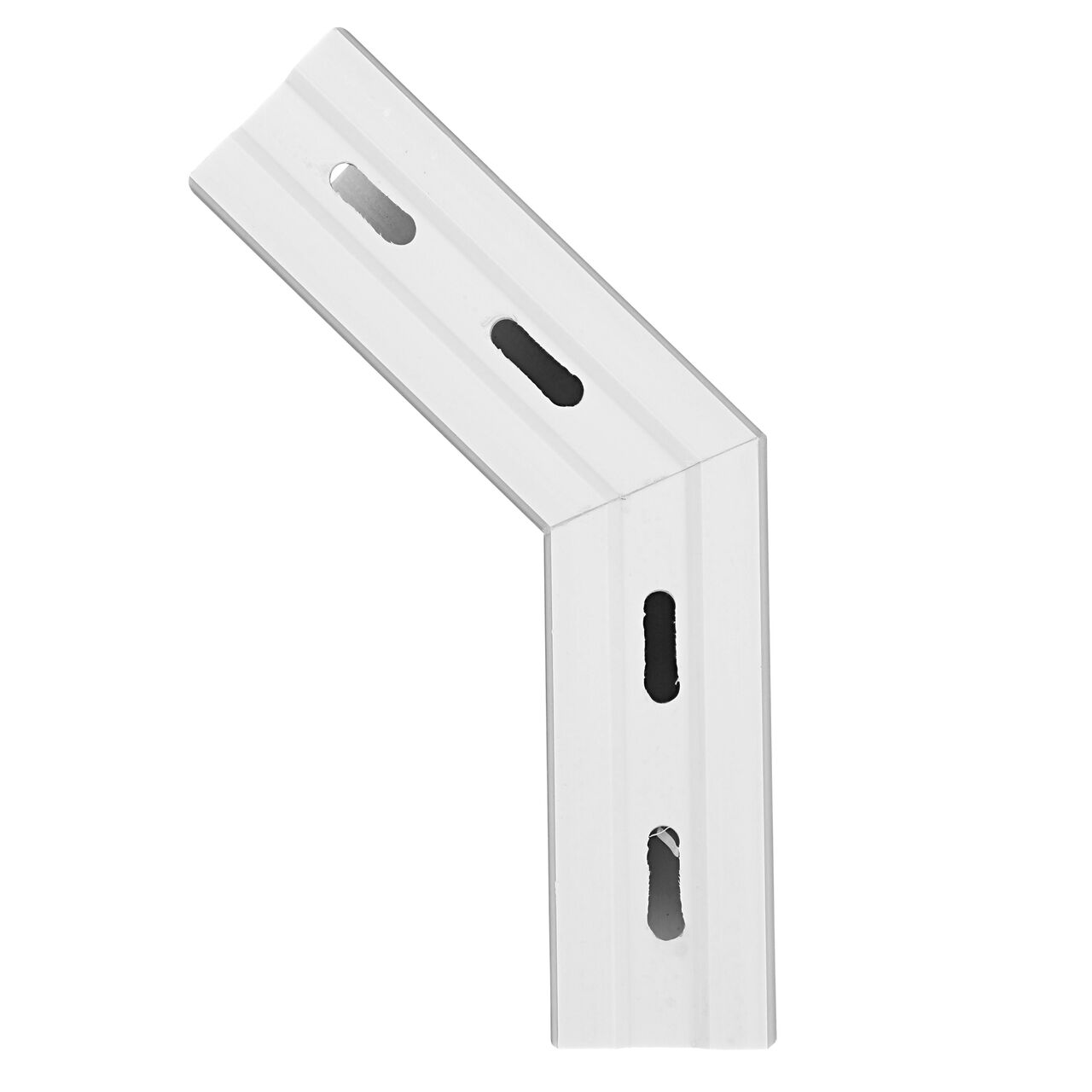 Top Down view of the Sand Micro Channel Drain 45 degree elbow and inegrated grate (NDS 8302)