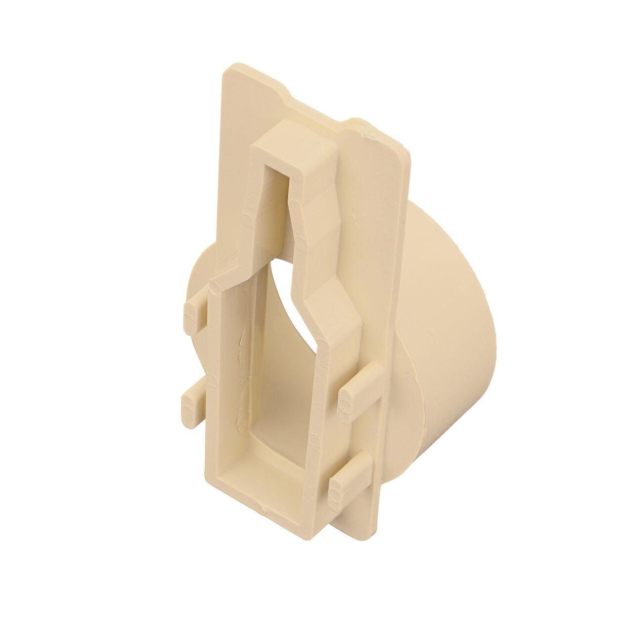 Backside of the NDS Sand Micro Channel™ Drain End Outlet (NDS 8462)
