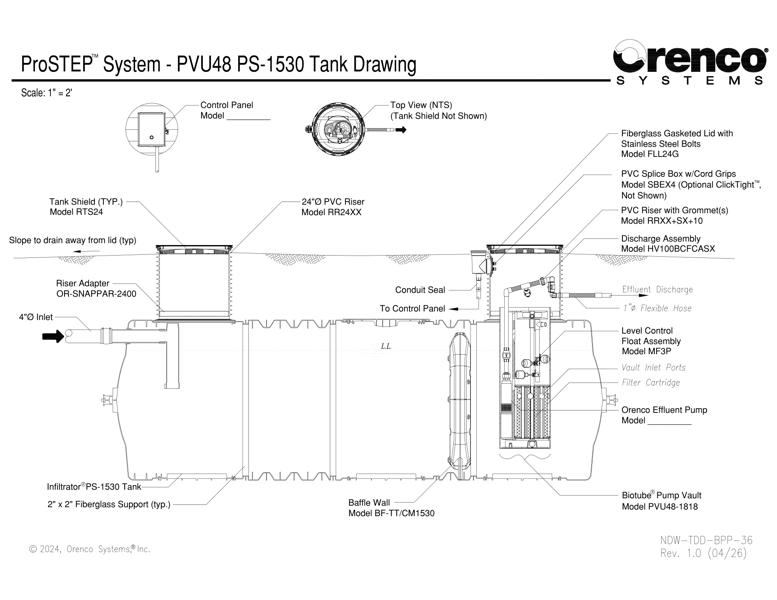 ProSTEP PS-1530 Standard Detail