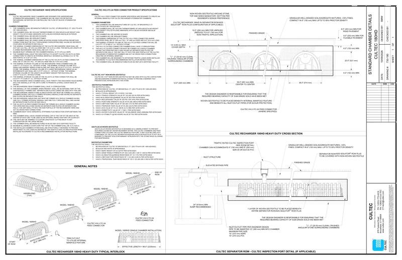 180HD Cultec Cross Section