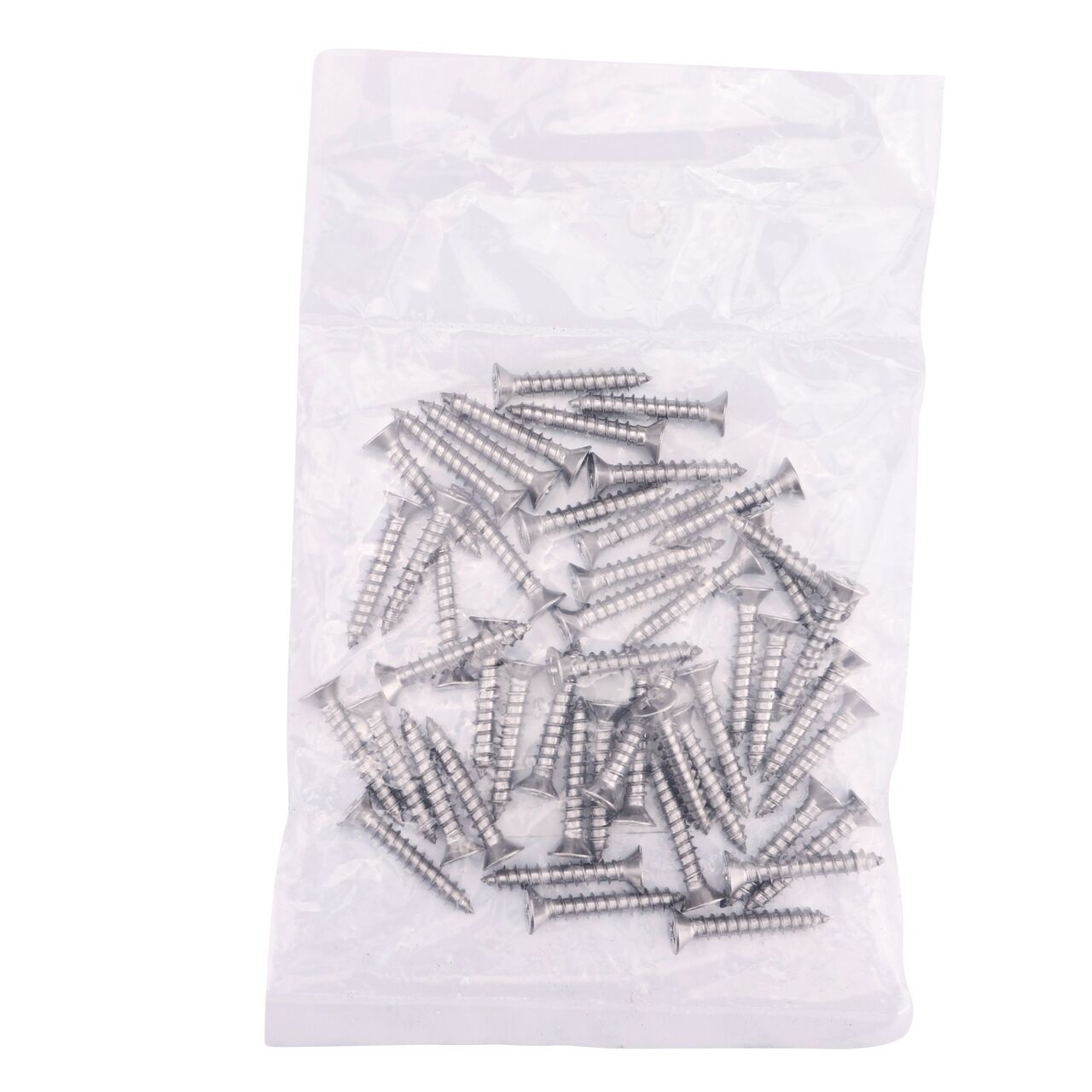#8 X 1 in. Phillips Flat Head Screws come in a 48-count bag (NDS 229)