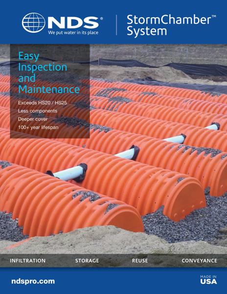 NDS StormChamber® System Easy Inspection and Maintenance Brochure