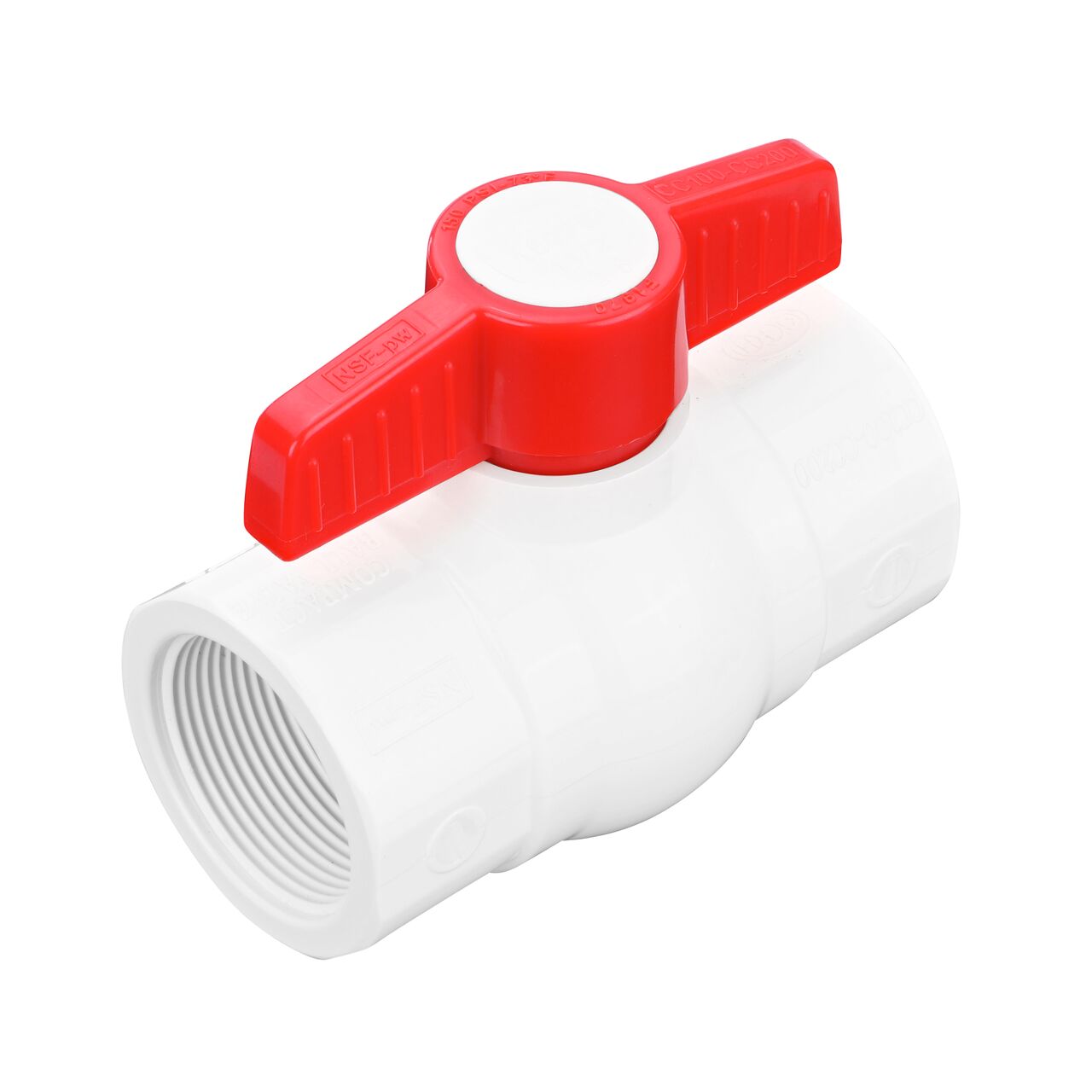 Add a shut off point in your system with the NDS 1-1/2 in. PVC IPS Ball Valve with FPT connections (NDS E1420-15)