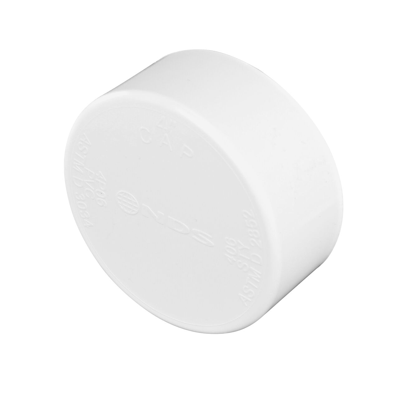 4 in. PVC Sewer and Drain Cap (NDS 4P06*, NDS 4P06, NDS 406)