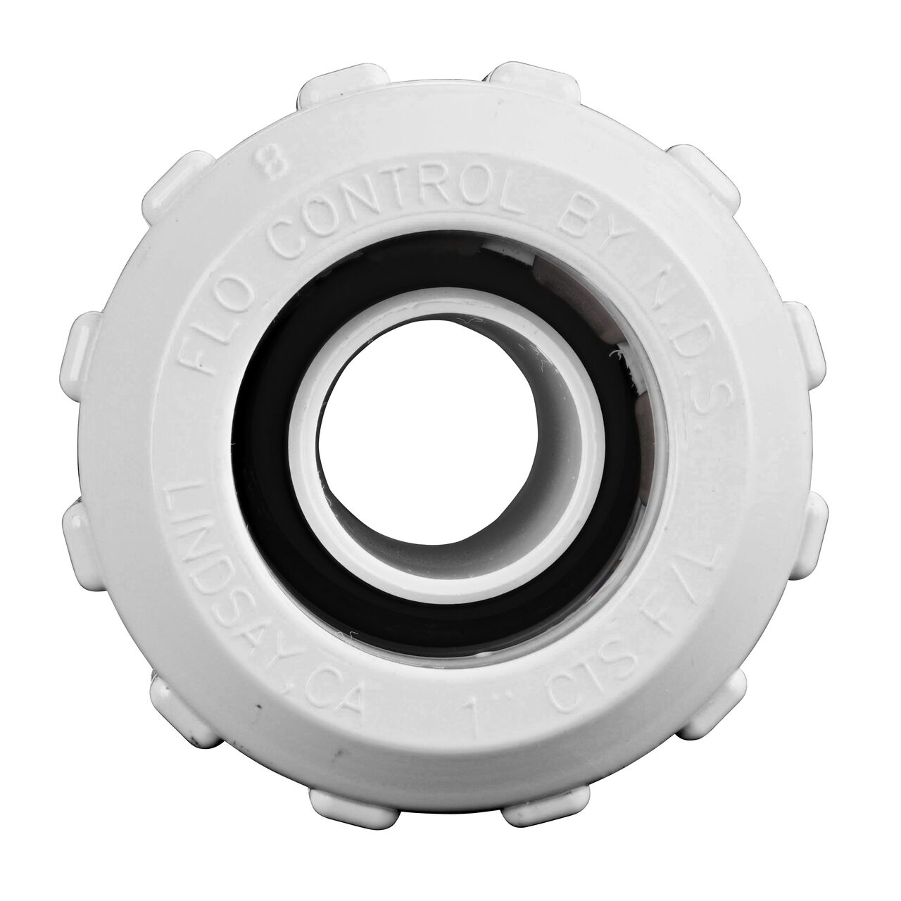 Steel Gripper and EPDM O-Ring provides a leak proof connection on the NDS 3/4 in. IPS Spigot to 1 in. SDR-9 CTS Flo-Lock™ Gripper Adapter (NDS 733-71)