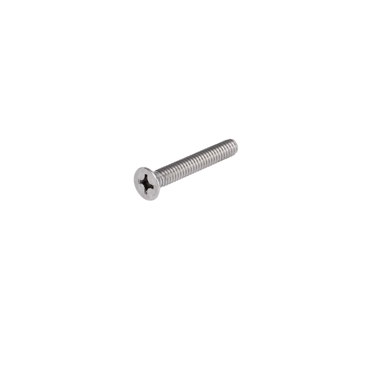 The 1/4 inch X 1-1/2 inches long flat head style Phillips Screw (NDS 629) locks Dura Slope® Drainage Grates to the Dura Slope channel drains keeping grates secured to block debris from entering the drainage system
