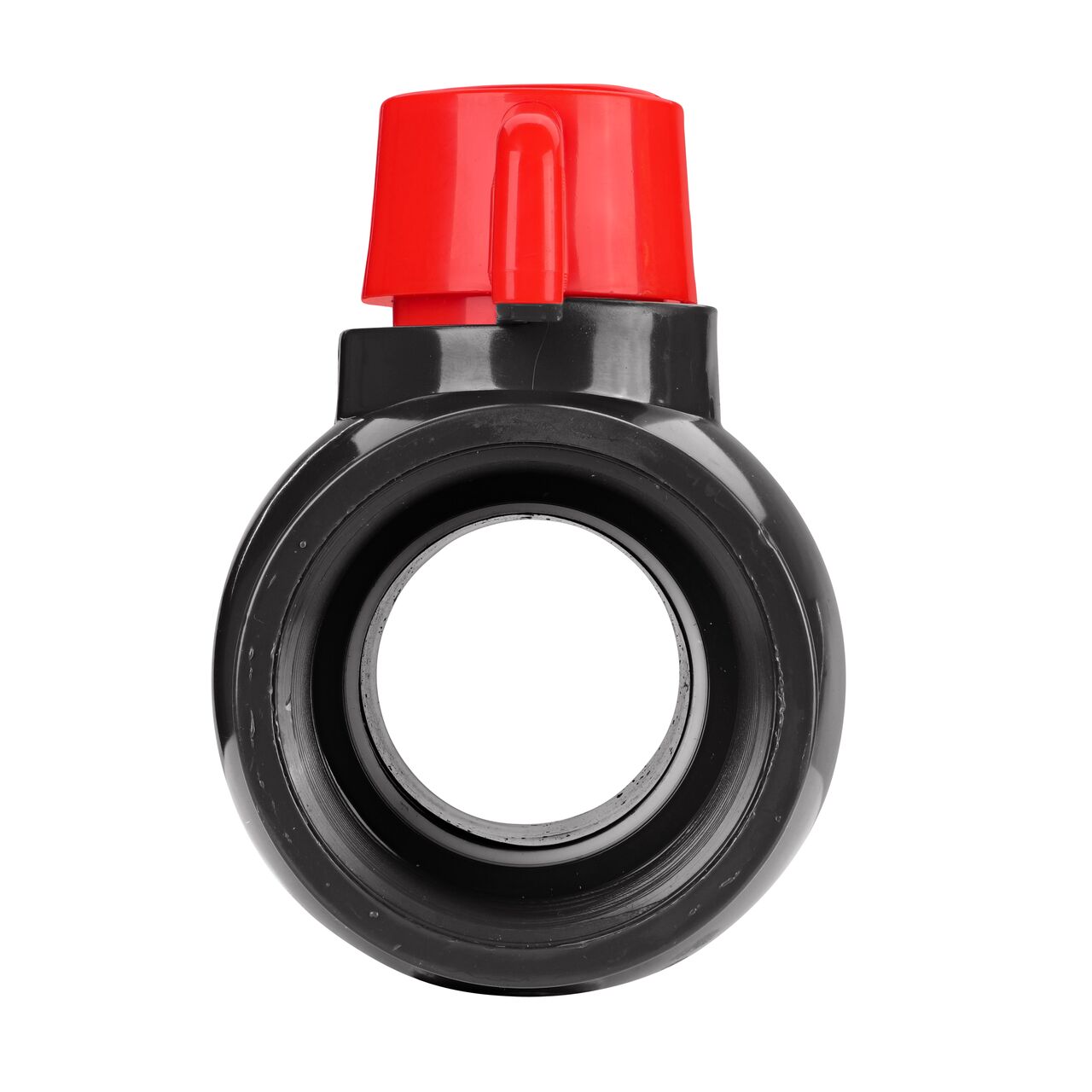 The NDS 2 in. PVC IPS Ball Valve is made of durable material and works with most PVC pipe to transport water and prevent backflow of contaminated water in pressurized systems (NDS E1620-20)