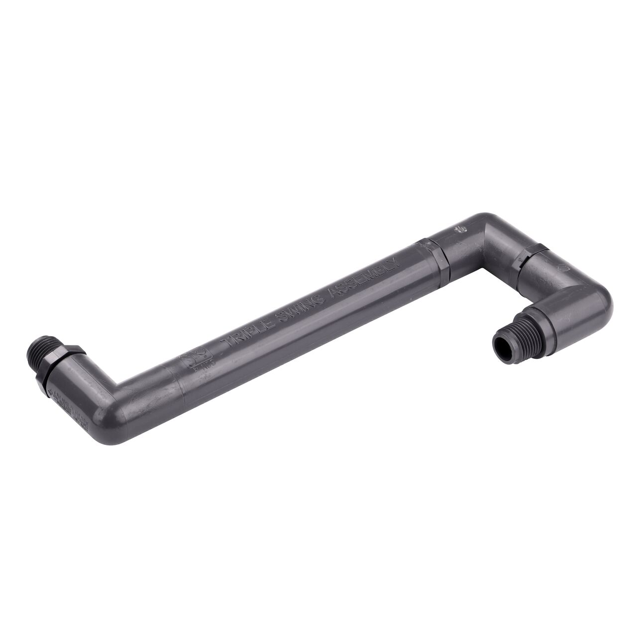 NDS PVC Triple Swing Joints Assembly, Sch. 80 1/2 in. MPT is engineered for ease of installation, durability, and performance (NDS TSA-0500-TT)